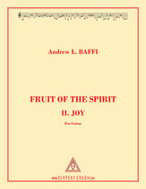 Fruit of the Spirit: II. Joy Guitar and Fretted sheet music cover